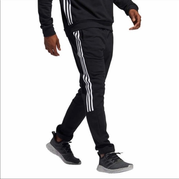adidas side stripe joggers